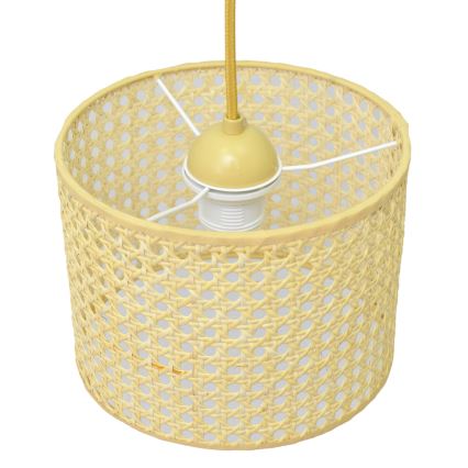 Luster na sajli ALBA 1xE27/15W/230V pr. 20 cm ratan
