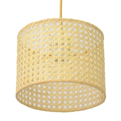 Luster na sajli ALBA 1xE27/15W/230V pr. 20 cm ratan