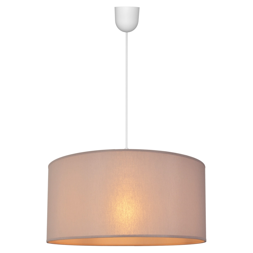 Luster na sajli ALBA 1xE27/15W/230V pr. 40 cm bež