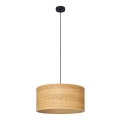 Luster na sajli ALBA 1xE27/15W/230V pr. 40 cm braon/crno