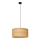 Luster na sajli ALBA 1xE27/15W/230V pr. 40 cm braon/crno