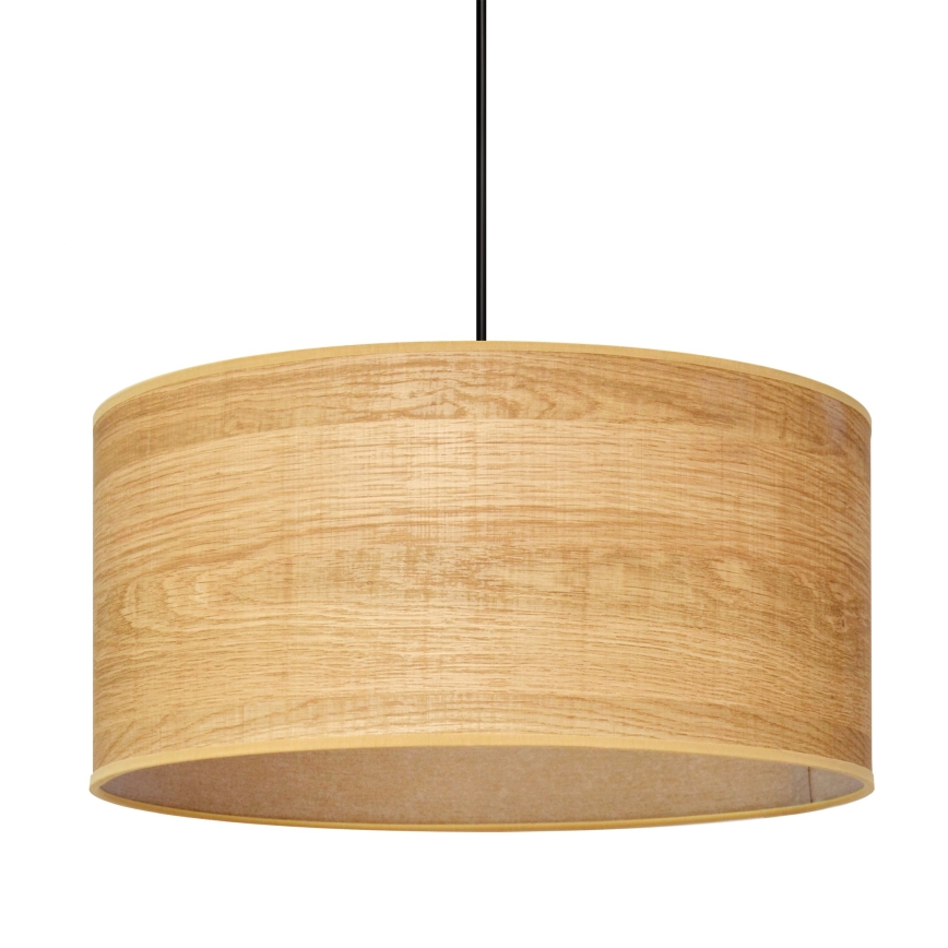 Luster na sajli ALBA 1xE27/15W/230V pr. 40 cm braon/crno