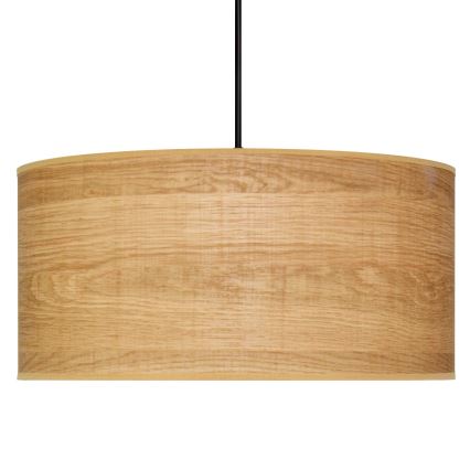 Luster na sajli ALBA 1xE27/15W/230V pr. 40 cm braon/crno