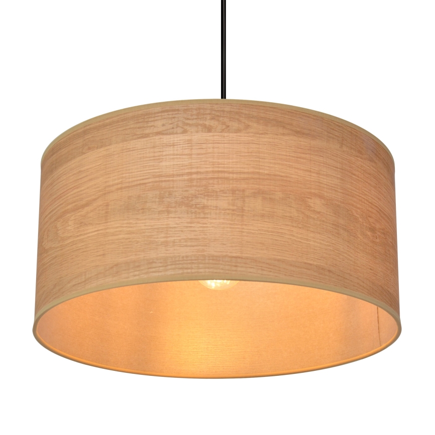 Luster na sajli ALBA 1xE27/15W/230V pr. 40 cm braon/crno
