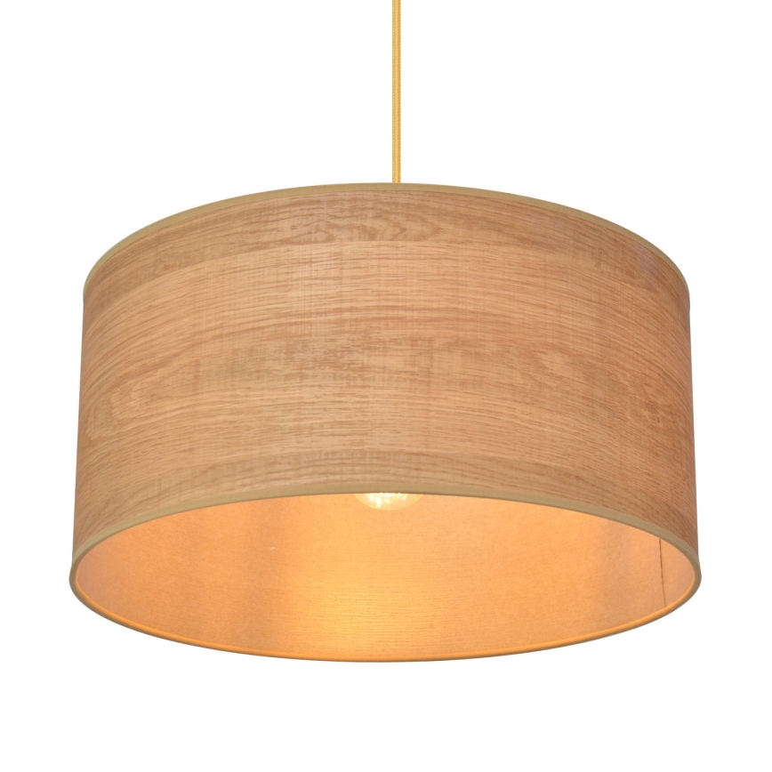 Luster na sajli ALBA 1xE27/15W/230V pr. 40 cm braon