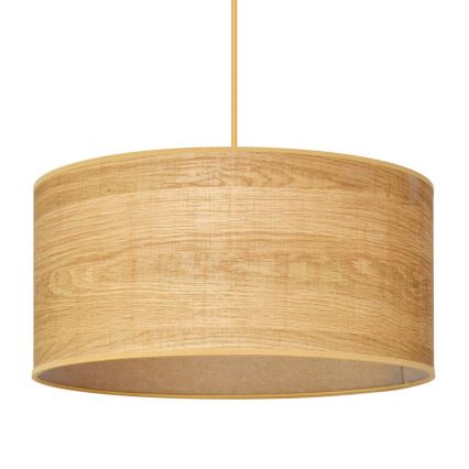 Luster na sajli ALBA 1xE27/15W/230V pr. 40 cm braon
