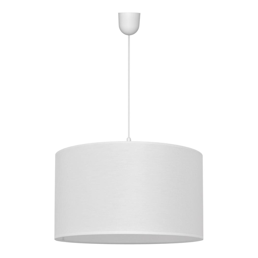 Luster na sajli ALBA 1xE27/15W/230V pr. 45 cm bela