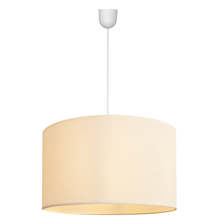 Luster na sajli ALBA 1xE27/15W/230V pr. 45 cm bež