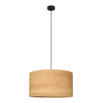 Luster na sajli ALBA 1xE27/15W/230V pr. 45 cm braon/crno