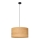 Luster na sajli ALBA 1xE27/15W/230V pr. 45 cm braon/crno