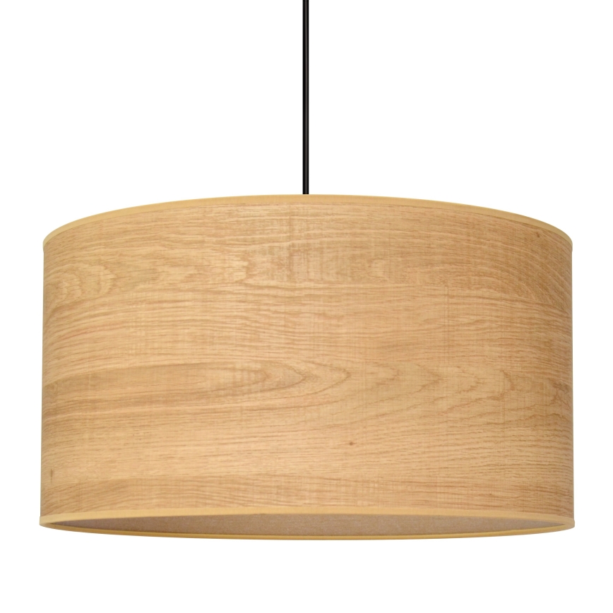 Luster na sajli ALBA 1xE27/15W/230V pr. 45 cm braon/crno