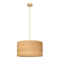 Luster na sajli ALBA 1xE27/15W/230V pr. 45 cm braon