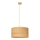 Luster na sajli ALBA 1xE27/15W/230V pr. 45 cm braon