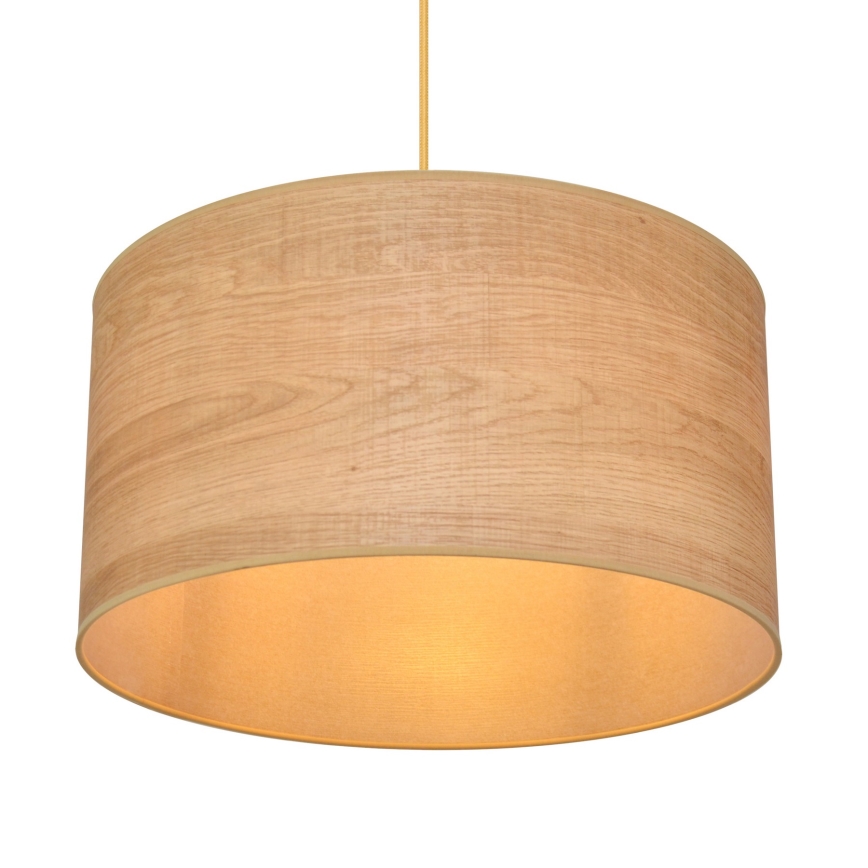 Luster na sajli ALBA 1xE27/15W/230V pr. 45 cm braon