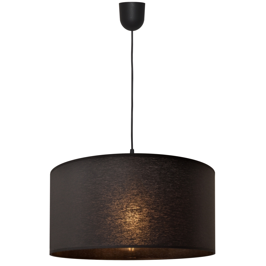 Luster na sajli ALBA 1xE27/15W/230V prečnika 40 cm crna
