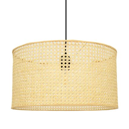Luster na sajli ALBA 3xE27/15W/230V ratan/crno