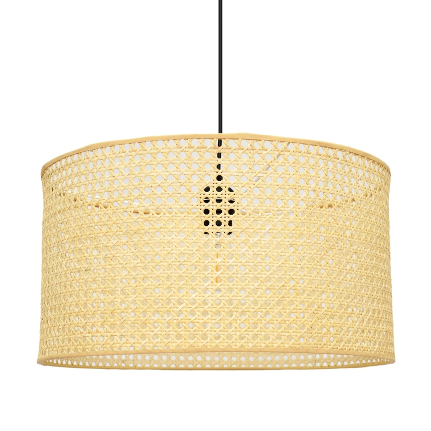 Luster na sajli ALBA 3xE27/15W/230V ratan/crno