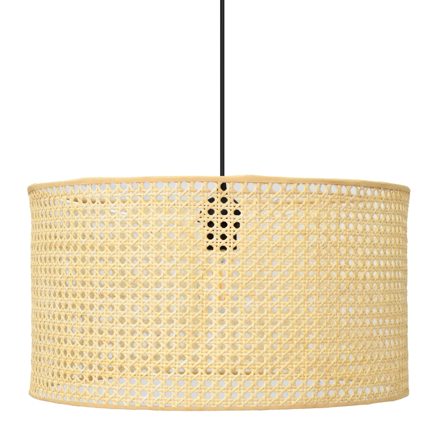 Luster na sajli ALBA 3xE27/15W/230V ratan/crno