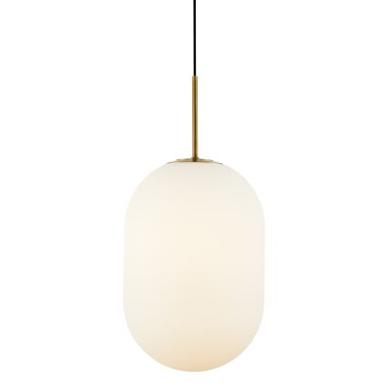 Luster na sajli ALIAS 1xE14/40W/230V pr. 24 cm zlatna