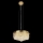 Luster na sajli AMAPOLI 7xG9/28W/230V pr. 45 cm zlatna