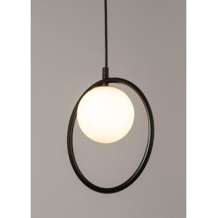 Luster na sajli AQUA 1xG9/12W/230V crno