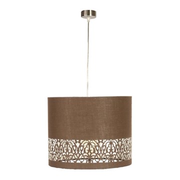 Luster na sajli ARABESCA 1xE27/60W/230V braon