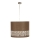 Luster na sajli ARABESCA 1xE27/60W/230V braon