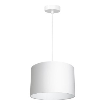Luster na sajli ARDEN 1xE27/60W/230V pr. 25 cm bela