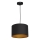 Luster na sajli ARDEN 1xE27/60W/230V pr. 25 cm crno/zlatna
