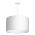 Luster na sajli ARDEN 1xE27/60W/230V pr. 40 cm bela