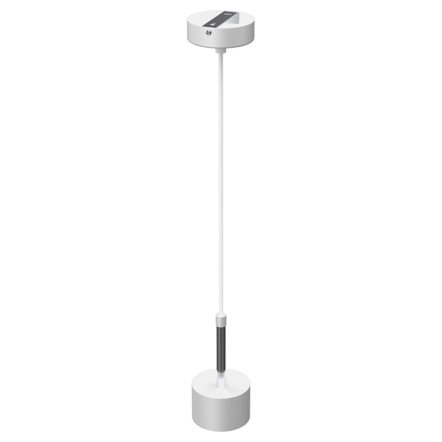 Luster na sajli ARENA 1xGX53/11W/230V bela/sjajni krom