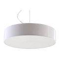 Luster na sajli ARENA 45 3xE27/60W/230V bela