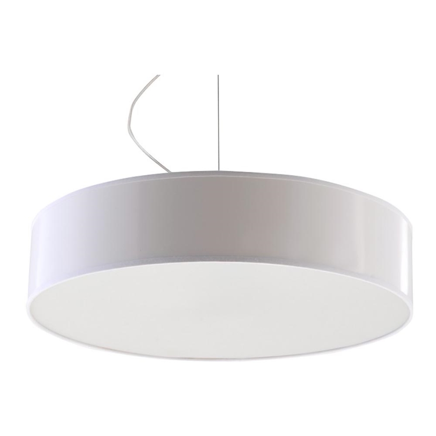 Luster na sajli ARENA 45 3xE27/60W/230V bela