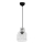 Luster na sajli ARIA 1xE27/60W/230V srebrno