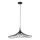 Luster na sajli ARIELLE 1xE27/20W/230V pr. 50 cm crno