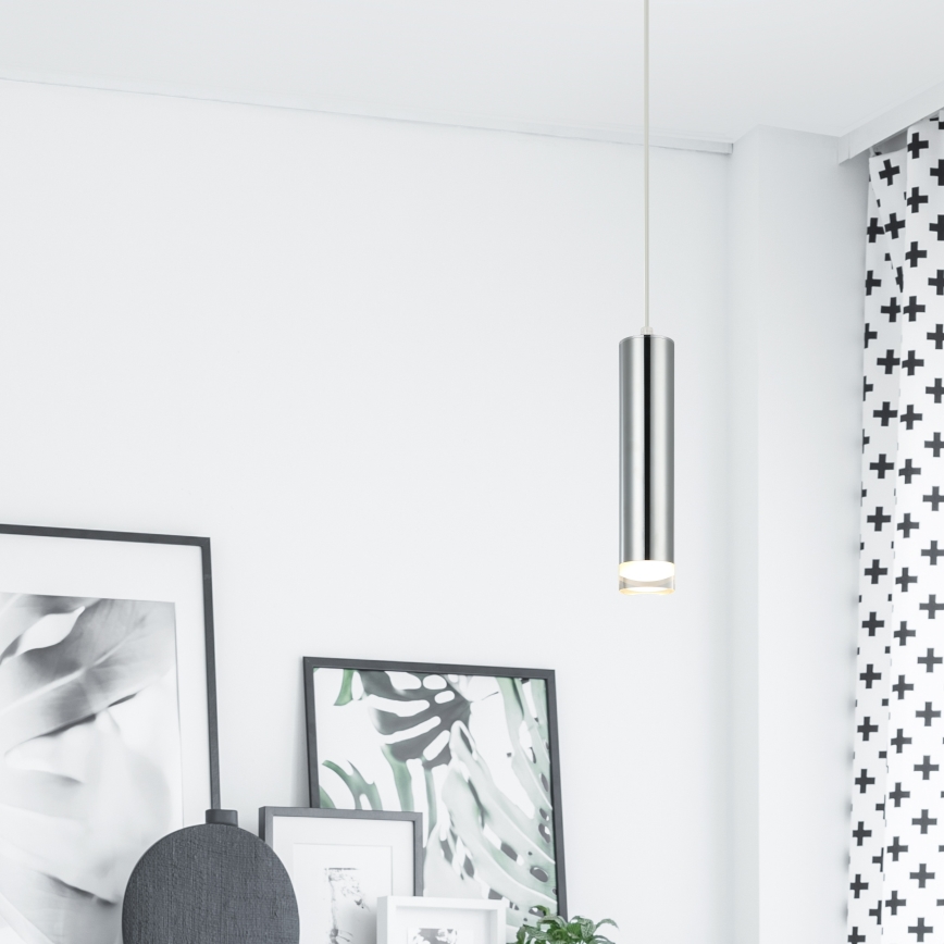 Luster na sajli ARMIN 1xGU10/10W/230V sjajni krom