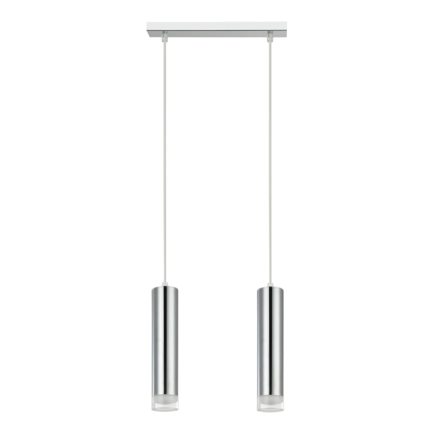 Luster na sajli ARMIN 2xGU10/10W/230V sjajni krom