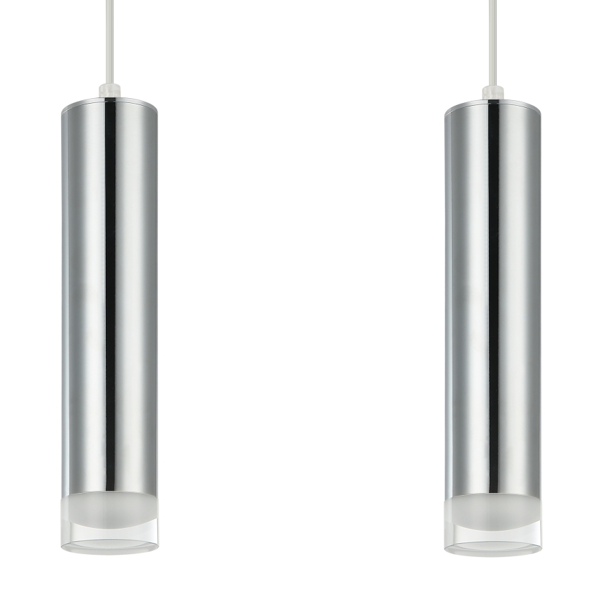 Luster na sajli ARMIN 2xGU10/10W/230V sjajni krom