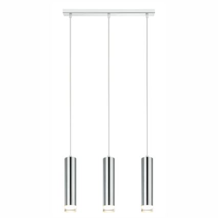 Luster na sajli ARMIN 3xGU10/10W/230V sjajni krom