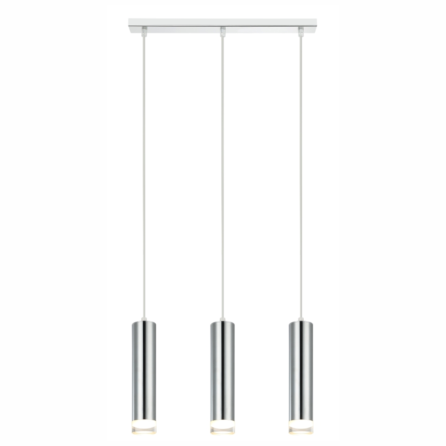 Luster na sajli ARMIN 3xGU10/10W/230V sjajni krom