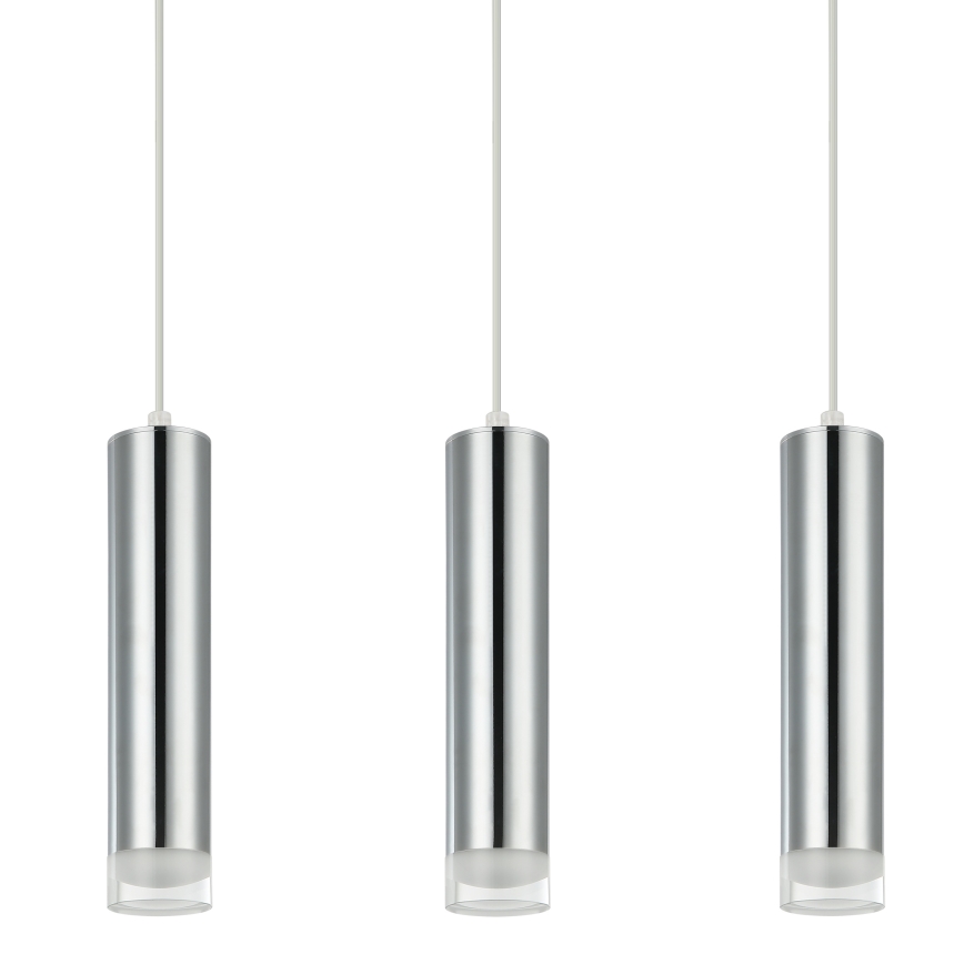 Luster na sajli ARMIN 3xGU10/10W/230V sjajni krom