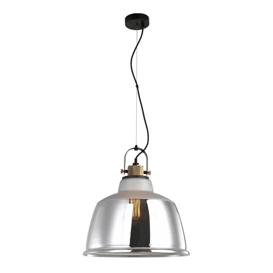 Luster na sajli ASGARD 1xE27/11W/230V srebrno