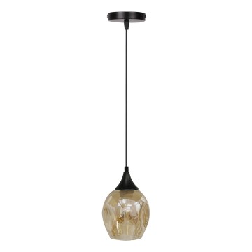 Luster na sajli ASPA 1xE27/40W/230V crno