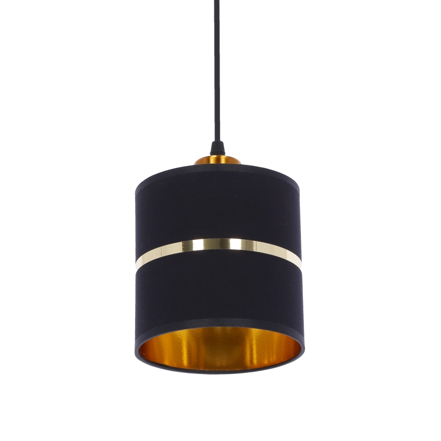 Luster na sajli ASSAM 3xE27/60W/230V crno