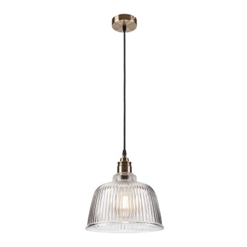 Luster na sajli ASTA 1xE27/60W/230V bronzana