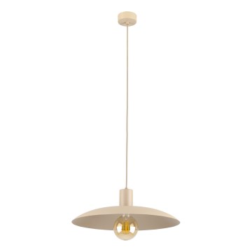 Luster na sajli ASTRA 1xE27/15W/230V pr. 41 cm bež