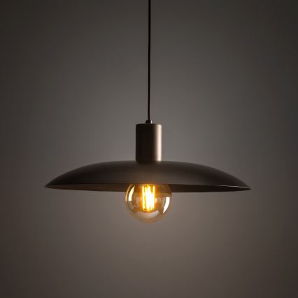 Luster na sajli ASTRA 1xE27/15W/230V pr. 41 cm braon