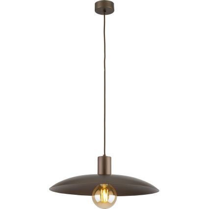 Luster na sajli ASTRA 1xE27/15W/230V pr. 41 cm braon