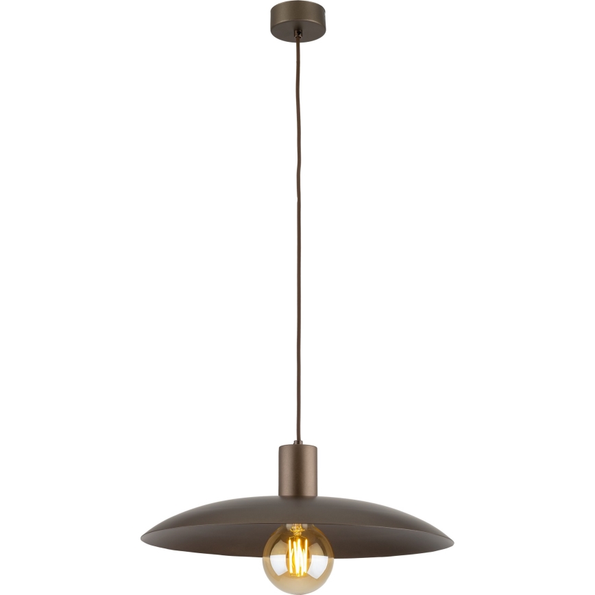 Luster na sajli ASTRA 1xE27/15W/230V pr. 41 cm braon