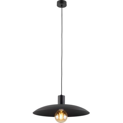 Luster na sajli ASTRA 1xE27/15W/230V pr. 41 cm crno